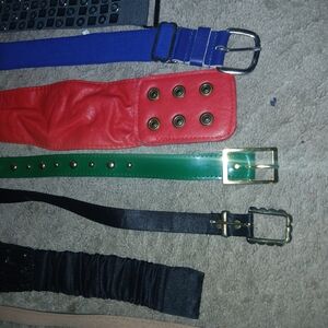 Lot Of 7 Belts For Women Size S